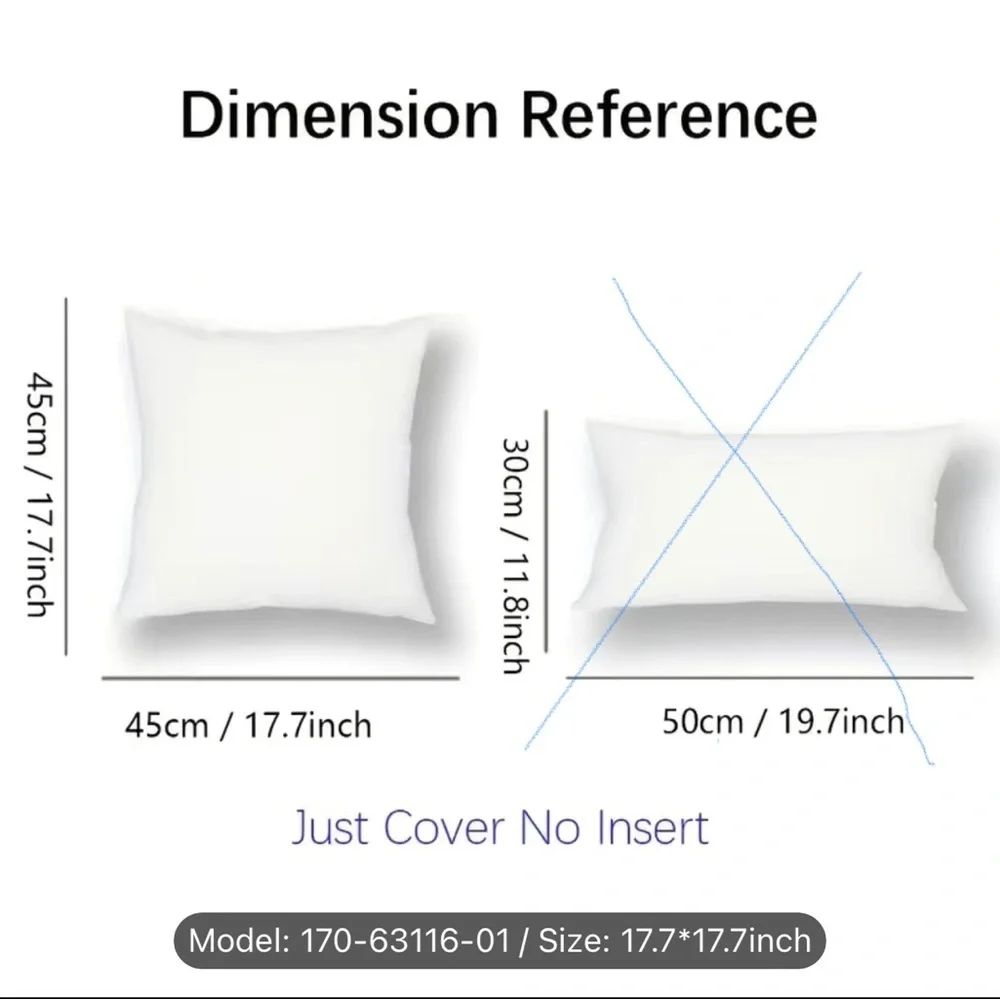 1pc Merry Christmas, Happy New Year Home Decor Cushion Cover Throw Pillowcase B8